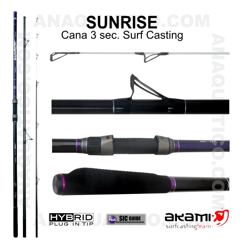 Cana para pesca de surf casting