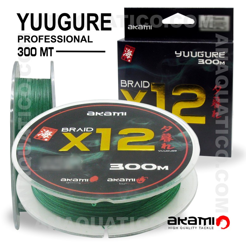 Linha entrançada YUUGURE AKAMI