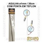 Agulha dupla para pesca depsortiva