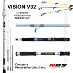 Cana para pesca embarcada