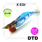 SQUID JIG TONEIRA PALHAÇO PARA PESCA AO CHOCO