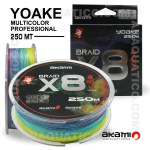 Linha entrançada YOAKE AKAMI MULTICOLOR
