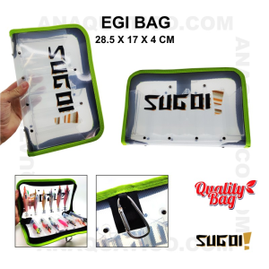 SACO SUGOI EGI BAG P/ AMOSTRAS  28.50X 17 X 4 CM
