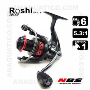 CARRETO NBS ROSHI 2500 F BB 6/ Drag 5.5Kg / R 5.3:1
