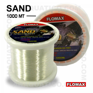 LINHA FLOMAX SAND NYLON 1000Mt