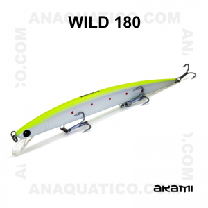 AMOSTRA AKAMI WILD 18CM / 28GR SLOW SINKING CHRW