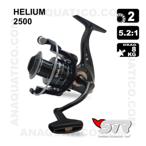 CARRETO STR HELIUM 2500 BB 2/ Drag 8Kg / R 5.2:1