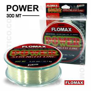 LINHA FLOMAX POWER NYLON 300Mt