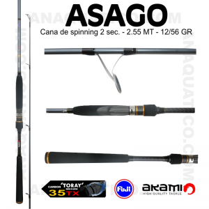 CANA AKAMI ASAGO 2.55MT - 12/56GR
