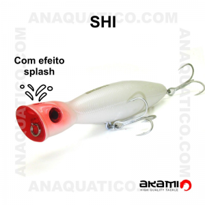 AMOSTRA AKAMI SHI 13CM / 36GR TOP SNOW WHITE