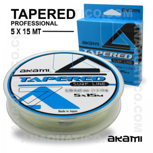 LINHA AKAMI TAPERED WHITE PROFESSIONAL 5 X 15Mt