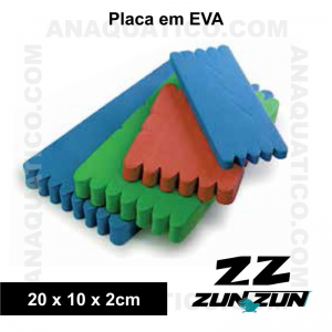 ZUN ZUN PLACAS EM EVA 20 X 10 X 2 CM  - 1 PCS.