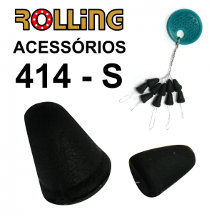 ROLLING TRAVÃO EM BORRACHA NºS 10 PCS