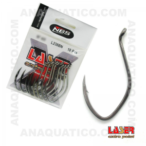 ANZOL LASER L238BN BLACK NICKEL C/ 20 PCS
