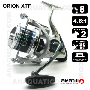CARRETO AKAMI ORION XTF BB 8 / Drag 20Kg / R 4.6:1