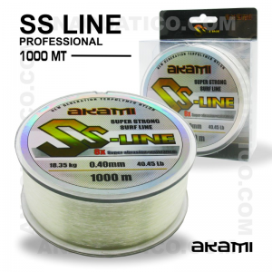 LINHA AKAMI SS LINE WHITE PROFESSIONAL 1000 Mt