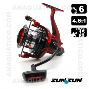 CARRETO ZUN ZUN FURY DC BB 6 / Drag 15Kg / R 4.6:1