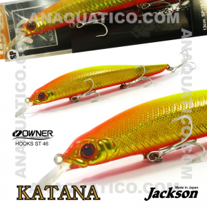JACKSON KATANA 13CM / 19.5GR SUSPENSA COR SGC
