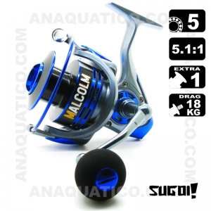 CARRETO SUGOI MALCOLM BB 5 / Drag 10Kg / R 5.1:1