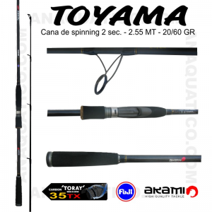 CANA AKAMI TOYAMA 2.55MT - 20/60GR