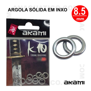 ARGOLA AKAMI K10 - ø8.5 MM COR NICKEL - 10 pcs