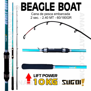 CANA SUGOI BEAGLE BOAT 2.40MT - 2 SEC. - 60/180GR