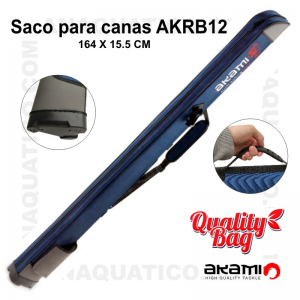 SACO PARA CANAS RÍGIDO AKAMI AKRB12 - 164 X 15.5 cm