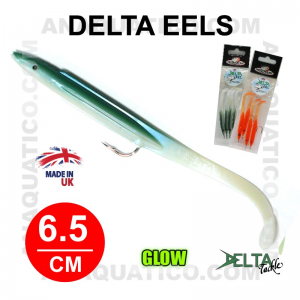 DELTA EEL 65MM  PEARL  GREEN - 4 PCS