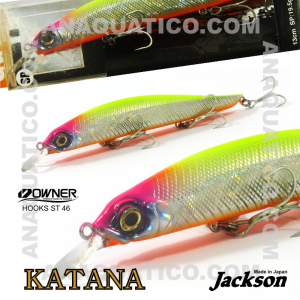 JACKSON KATANA 13CM / 19.5GR SUSPENSA COR TS