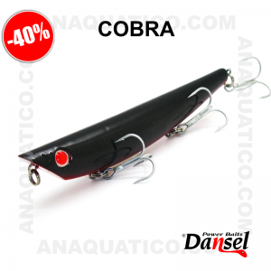 AMOSTRA DANSEL COBRA 12.5CM / 19GR SUPERFÍCIE ANA2