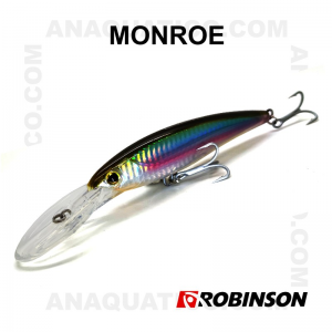 AMOSTRA ROBINSON MONROE 12CM / 31GR FLUTUANTE BL-PL