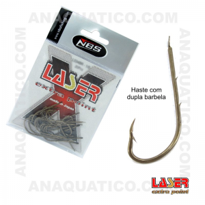 ANZOL LASER L534BR Nº 8 BRONZE C/ 20 PCS