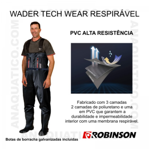 WADER ROBINSON DE 3 CAMADAS - M/42