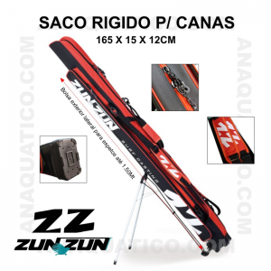 SACO RÍGIDO ZUN ZUN  ZZ-TR4 COM TRIPÉ 1.65MT 