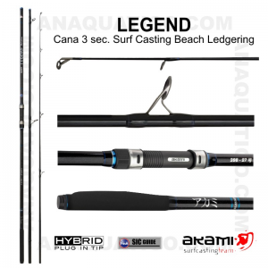 CANA AKAMI LEGEND 3 SEC. 3,98MT - 50/160GR - HYBRID