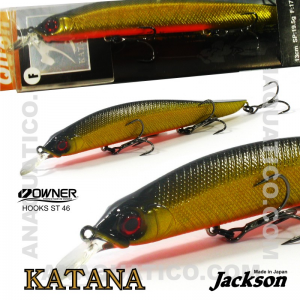 JACKSON KATANA 13CM / 17.5GR FLUTUANTE COR KINKURO