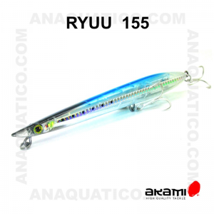 AMOSTRA AKAMI RYUU 15.5CM / 20GR TOP WATER BLUE SARDINE