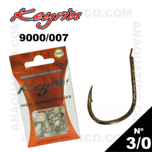 ANZOL AWA-SHIMA KEYRU Nº 3/0 BRONZE C/ 15 PCS