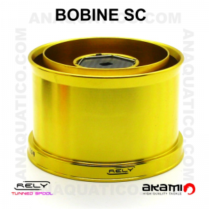 RELY SC BOBINE MATCH EM ALUMÍNIO COR DOURADA