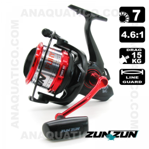 CARRETO ZUN ZUN FURY SC BB 7 / Drag 15Kg / R 4.6:1