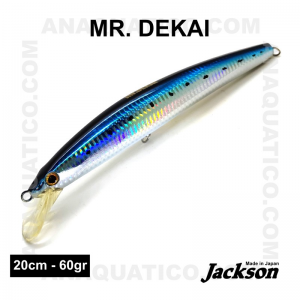 AMOSTRA JACKSON 20CM / 60GR FLUTUANTE SIW