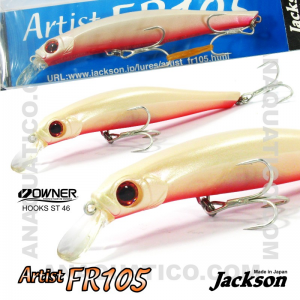 JACKSON ARTIS FR105 - 10.5CM / 15GR AFUNDA LENTO COR PWR