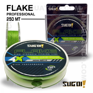 LINHA FLAKE 4X 0,16mm / 9,00kg / 250 Mt