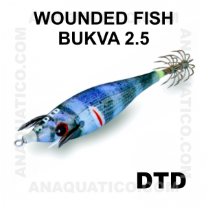 DTD WOUNDED FISH B 2.5 / 7CM  PB
