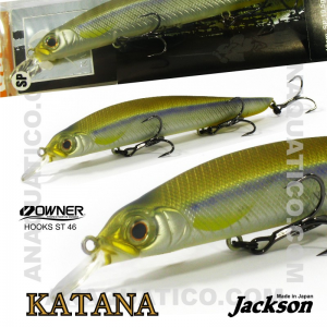 JACKSON KATANA 13CM / 17.5GR FLUTUANTE COR OIKAWA