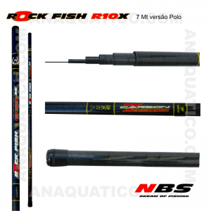 CANA ROCK FISH R10X NBS 7MT - 10/120GR VERSÃO POLO