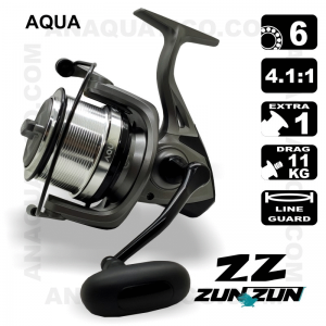 CARRETO ZUN ZUN AQUA BB 6 / Drag 11Kg / R 4.1:1