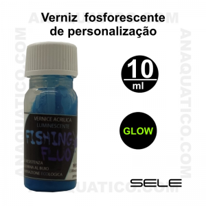 VERNIZ FOSFORESCENTE DE PERSONALIZAÇÃO - COR AZUL