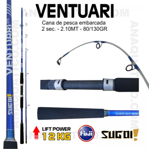 CANA SUGOI VENTUARI 2.10MT - 2 SEC. - 80/130GR