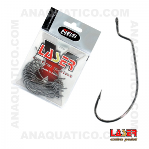 LASER L213BN Nº4/0 BLACK C/ 20 PCS